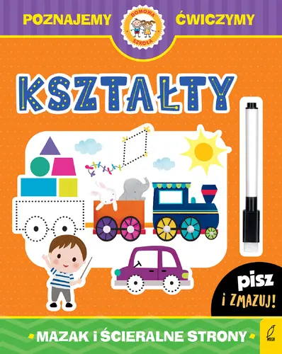 Okładka: Pisz i zmazuj. Kształty
