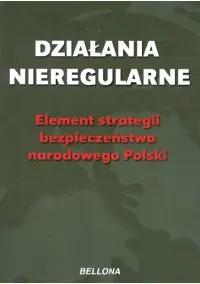 Okładka: Działania nieregularne. Elementy strategii bezpieczeństwa narodowego Polski