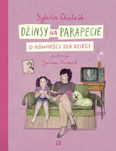 Okładka: Dżinsy na parapecie. O równości dla dzieci