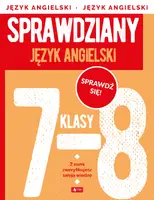 Okładka: Sprawdziany dla klasy 7-8. Język angielski