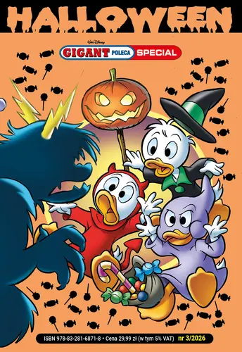 Okładka: Gigant Poleca Special. Tom 3/2026. Halloween