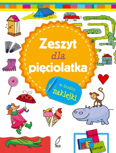 Okładka: Zeszyty mądrego malucha. Zeszyt dla pięciolatka