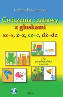 Okładka: Ćwiczenia i zabawy z głoskami sz–s, ż–z, cz–c, dż–dz