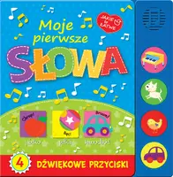 Okładka: Książka z dźwiękiem. Moje pierwsze słowa