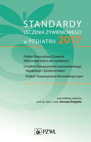 Okładka: Standardy leczenia żywieniowego w pediatrii 2017