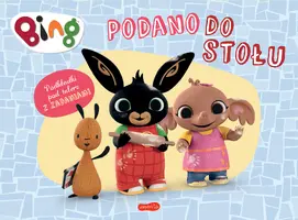 Okładka: Bing. Podano do stołu. Podkładki pod talerz z zadaniami