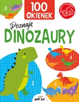 Okładka: 100 okienek. Poznaję dinozaury