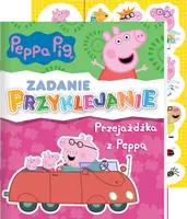 Okładka: Peppa Pig. Zadanie Przyklejanie cz. 5