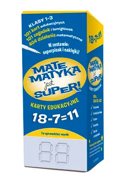 Okładka: Matematyka jest super! Odejmowanie.