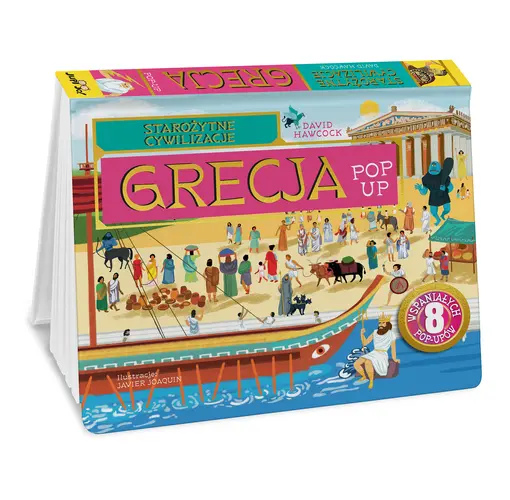 Okładka: Starożytne cywilizacje. Grecja POP-UP