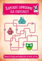 Okładka: Kapitan Nauka. Kapitalne łamigłówki dla spryciarzy (6+)