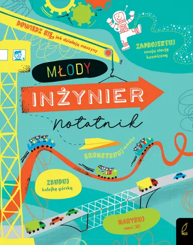 Okładka: Młody inżynier. Notatnik