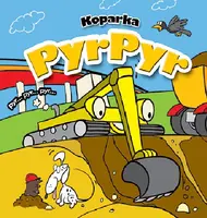 Okładka: Koparka PyrPyr. Mini zwierzątka