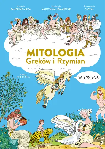 Okładka: Mitologia Greków i Rzymian w komiksie