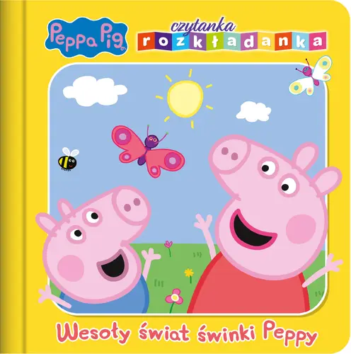 Okładka: Peppa Pig. Czytanka rozkładanka.