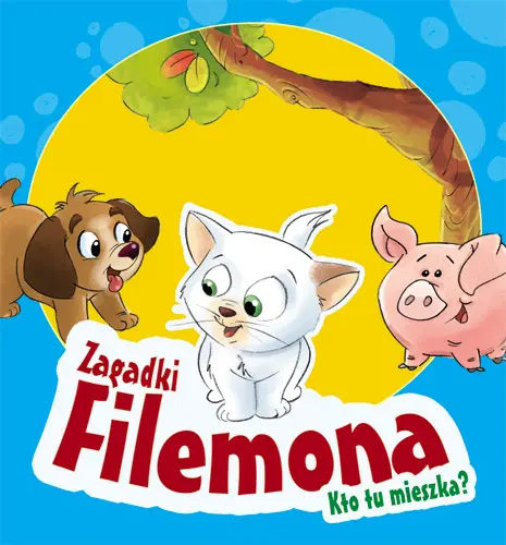 Okładka: Zagadki Filemona. Kto tu mieszka?