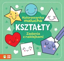 Okładka: Kolorowanka malucha. Kształty