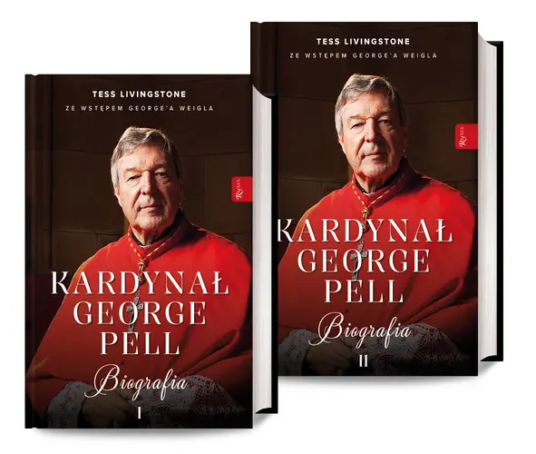 Okładka: Kardynał George Pell. Biografia (Tom I i II)