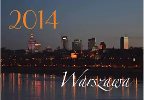 Okładka: Kalendarz wiszący 2014. Warszawa (poziomy)