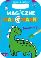Okładka: Magiczne malowanki. Dinozaury