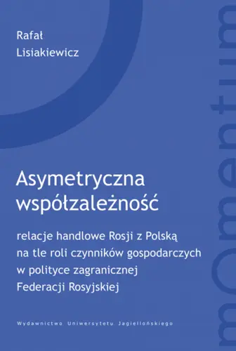 Okładka: Asymetryczna współzależność