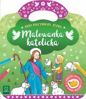 Okładka: Malowanka katolicka. Mój przyjaciel Jezus