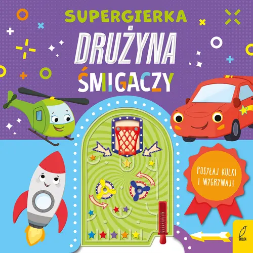 Okładka: Supergierka. Drużyna śmigaczy