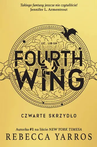 Okładka: Fourth Wing. Czwarte Skrzydło