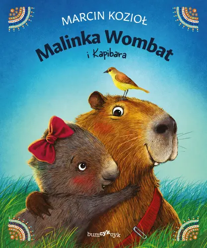 Okładka: Malinka Wombat i Kapibara