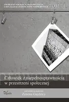 Okładka: Człowiek z niepełnosprawnościąw przestrzeni społecznej