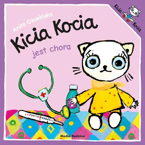 Okładka: Kicia Kocia jest chora 2019