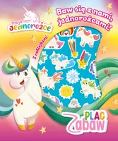 Okładka: Moje Jednorożce. Plac Zabaw. Baw się z nami jednorożcami!