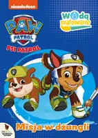 Okładka: Psi Patrol. Wodą malowane. Misja w dżungli