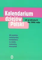 Okładka: Kalendarium dziejów Polski