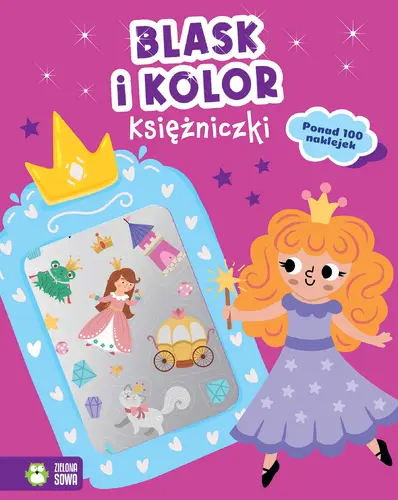 Okładka: Blask i kolor. Księżniczki