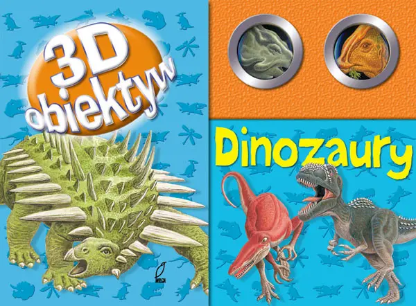 Okładka: Dinozaury - 3D obiektyw