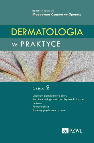 Okładka: Dermatologia w praktyce. Część 2