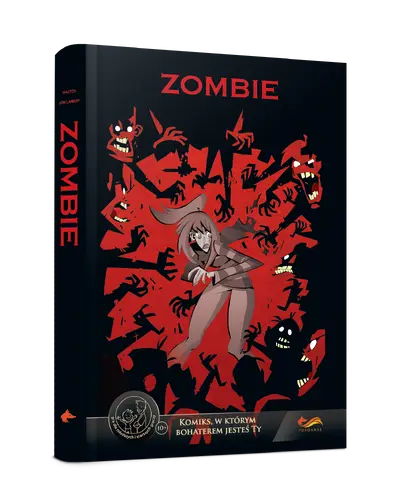 Okładka: Komiks paragrafowy. Zombie