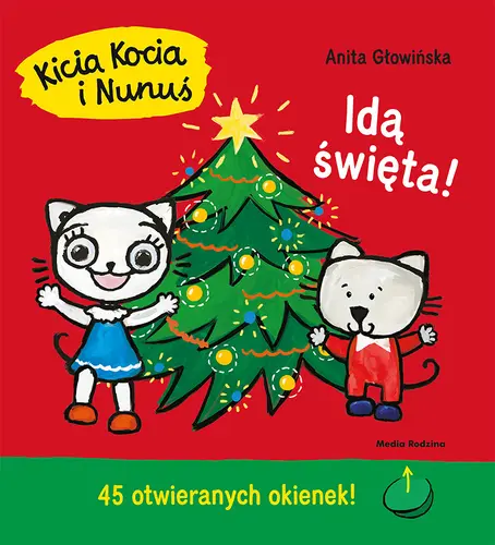 Okładka: Kicia Kocia i Nunuś. Idą święta