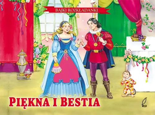 Okładka: Piękna i Bestia. Bajki rozkładanki