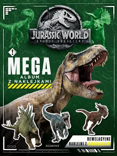 Okładka: Jurassic World 2. Megaalbum z naklejkami
