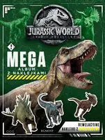 Okładka: Jurassic World 2. Megaalbum z naklejkami