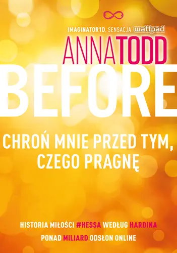 Okładka: Before. Chroń mnie przed tym, czego pragnę