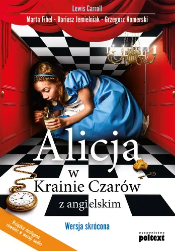Okładka: Alicja w Krainie Czarów z angielskim