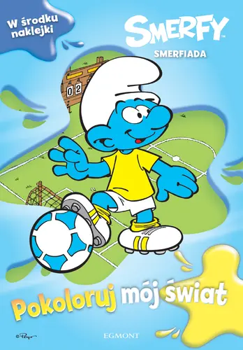 Okładka: Pokoloruj mój świat. Smerfiada.