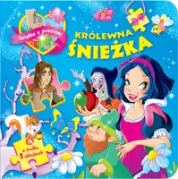 Okładka: Książka z puzzlami. Królewna Śnieżka