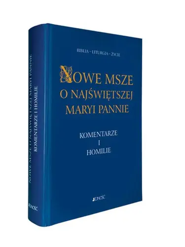 Okładka: Nowe Msze o Najświętszej Maryi Pannie.