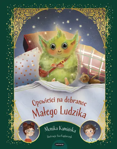 Okładka: Opowieści na dobranoc Małego Ludzika