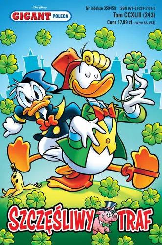 Okładka: Gigant Poleca. Szczęśliwy traf. Tom 2/2023
