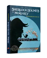 Okładka: Komiks paragrafowy. Sherlock Holmes & Moriarty. Konfrontacja